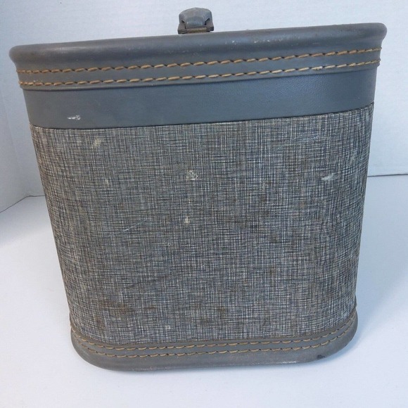 Vintage HORN Rice Stix St Louis Train Case No Key HTF luggage carry on lined - Picture 4 of 12